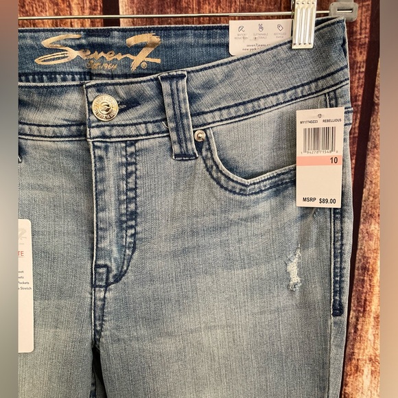 Seven7 | NWT Women’s Starlette Mid Rise Bootcut Jeans - Picture 6 of 10